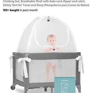 White Safety Tent for playpen